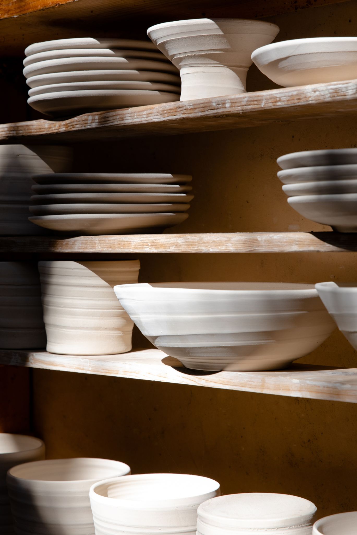 ceramics in the studio